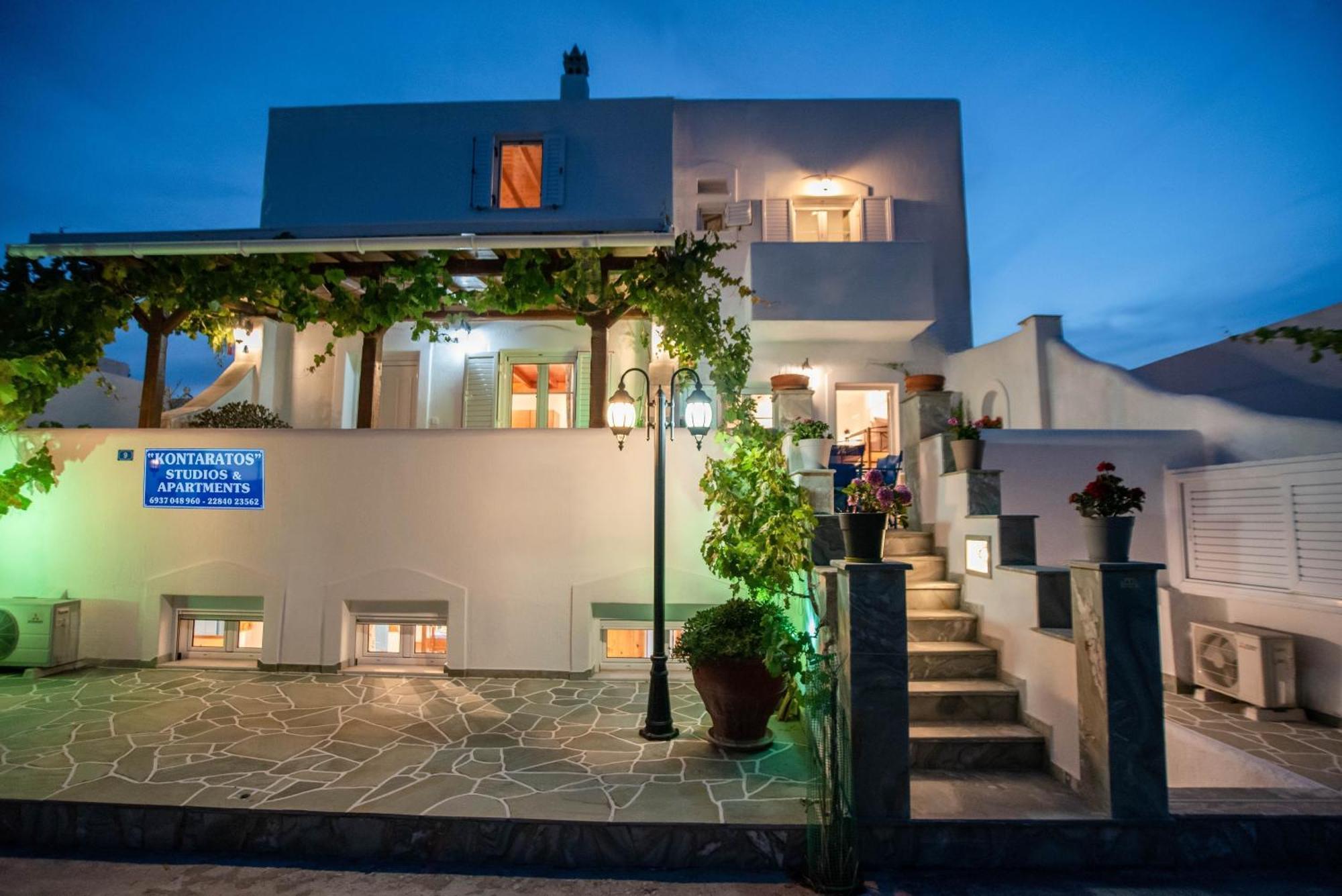 Kontaratos Studios & Apartments Párosz Kültér fotó